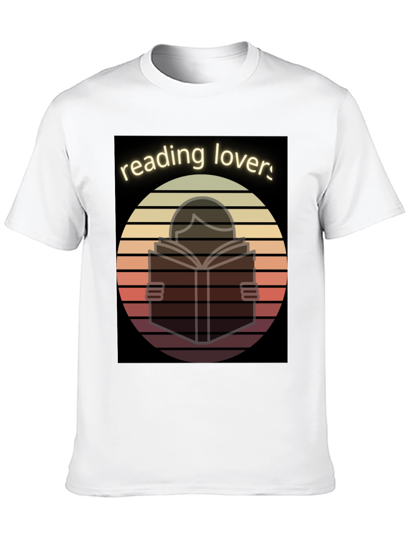 Reading Lovers T-Shirt - Bookworm Design