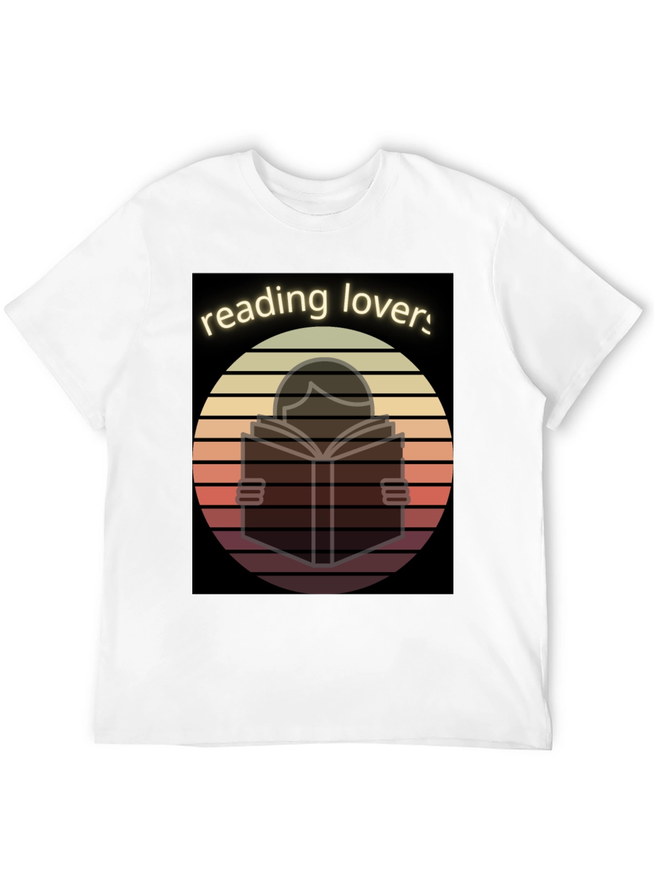 Reading Lovers T-Shirt - Bookworm Design