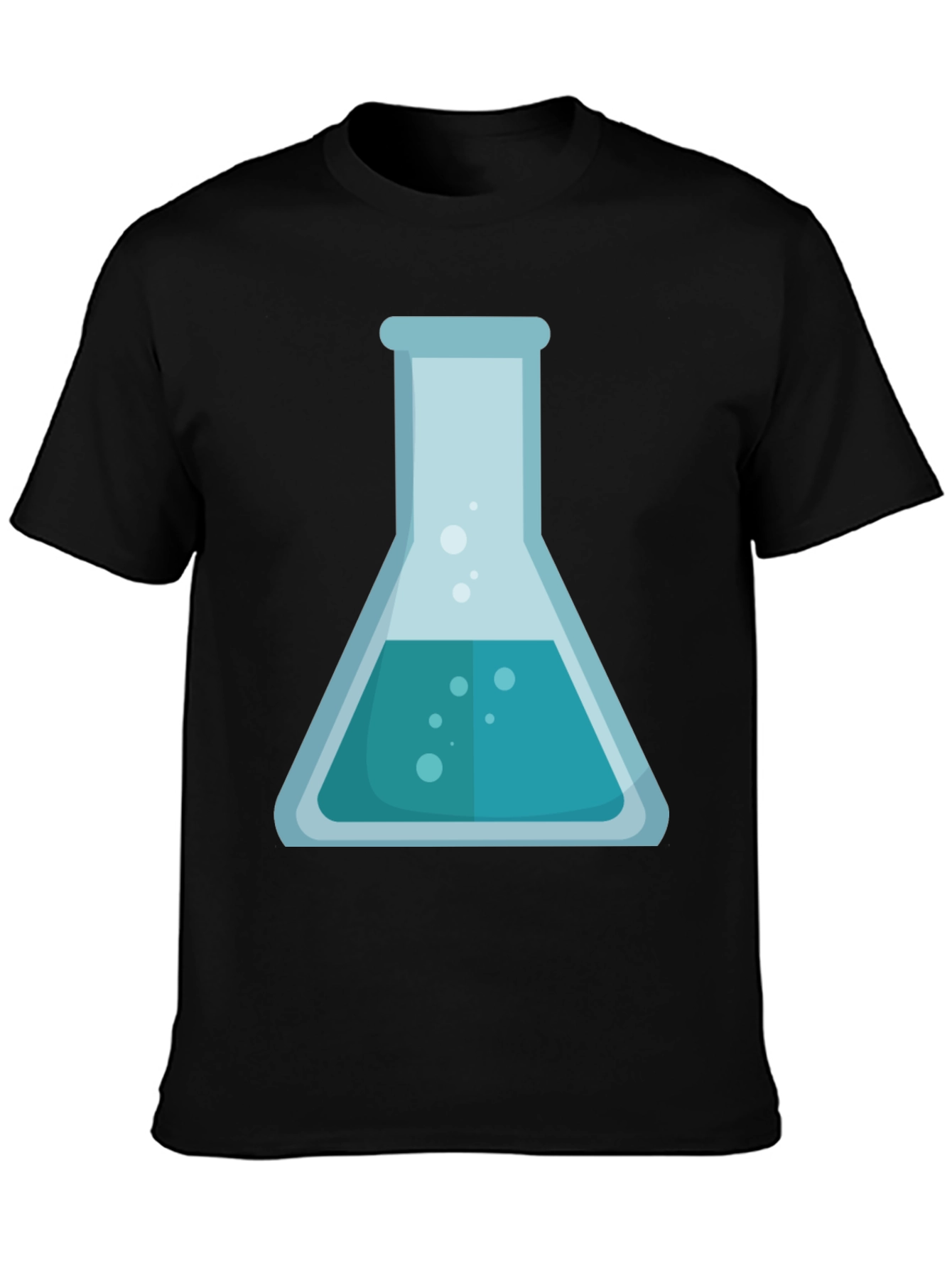 Science Beaker Graphic T-Shirt - Chemistry Lab Style Tee