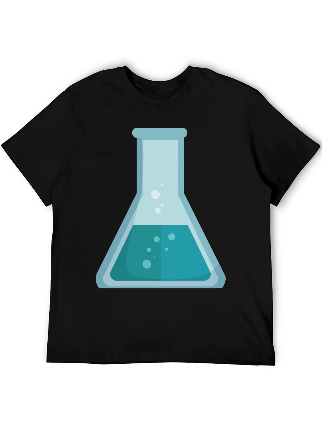 Science Beaker Graphic T-Shirt - Chemistry Lab Style Tee