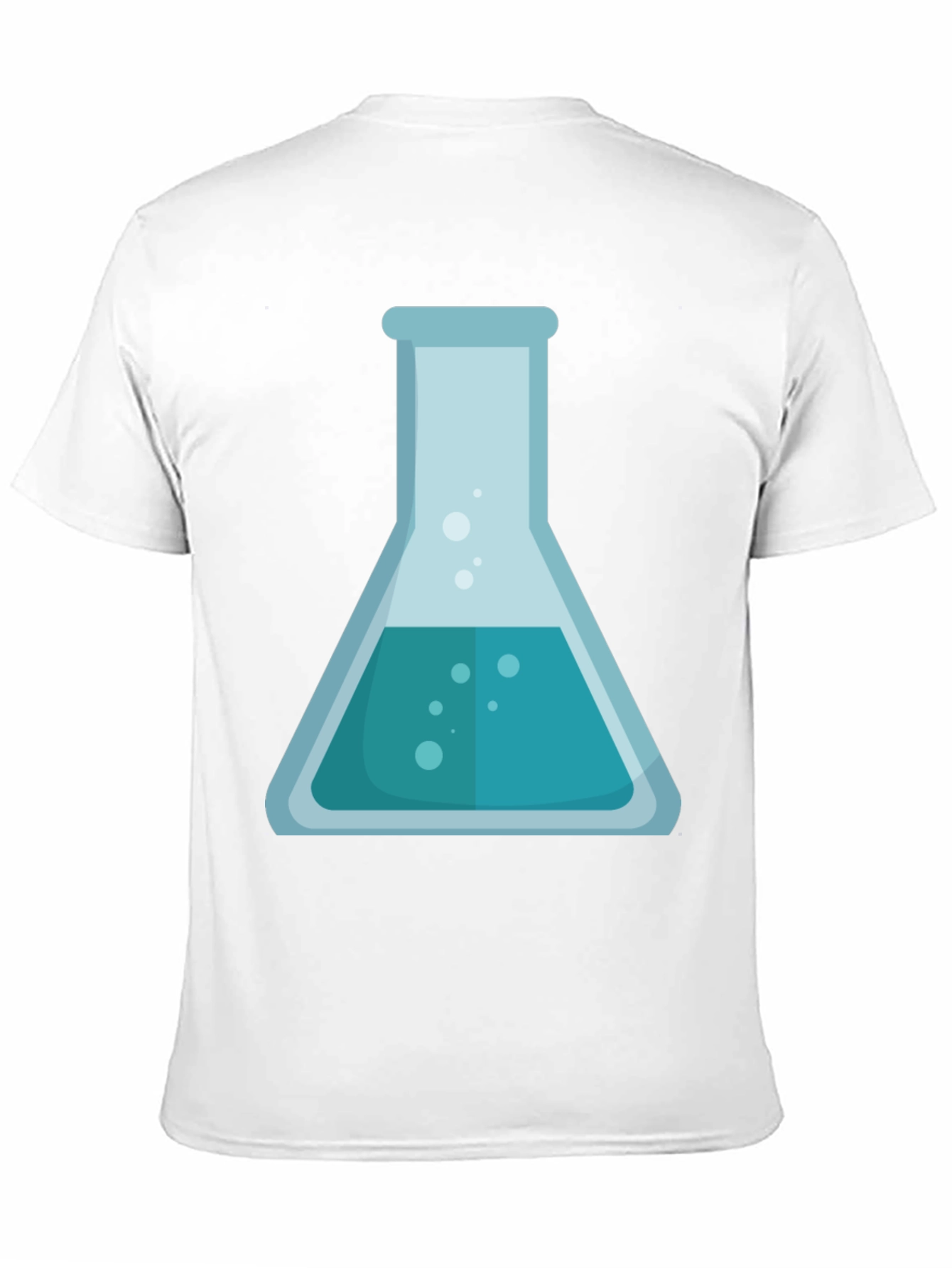 Science Beaker Graphic T-Shirt - Chemistry Lab Style Tee