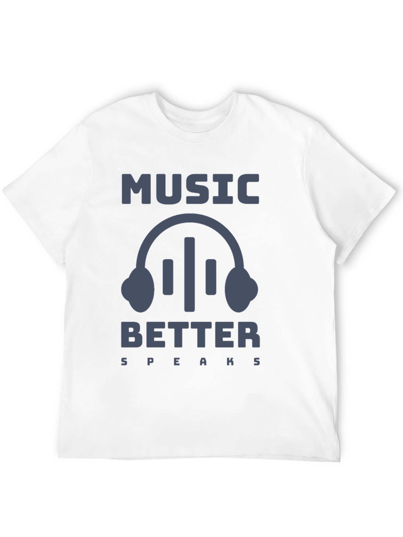 Music Speaks T-Shirt: Stylish Headphone Graphic Tee