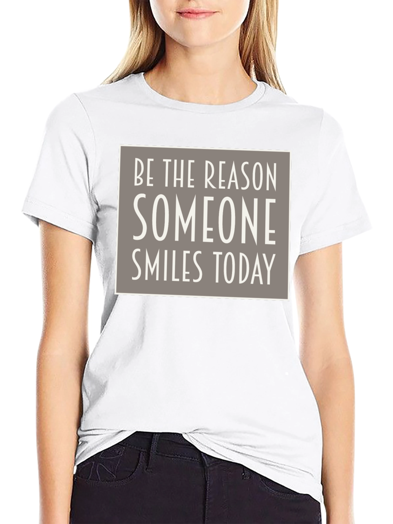 Inspirational Graphic Tee - Be the Reason Someone Smiles
