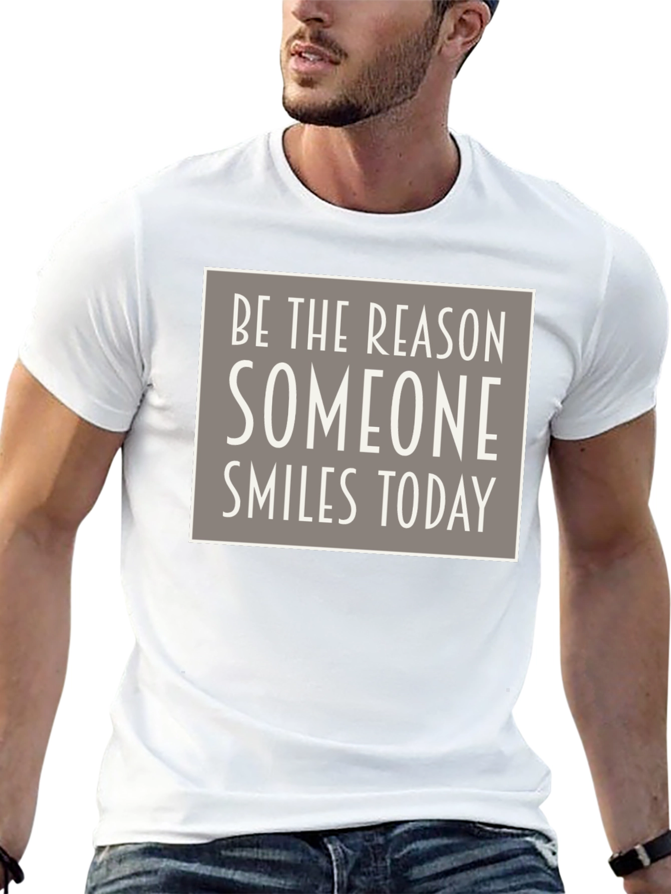 Inspirational Graphic Tee - Be the Reason Someone Smiles