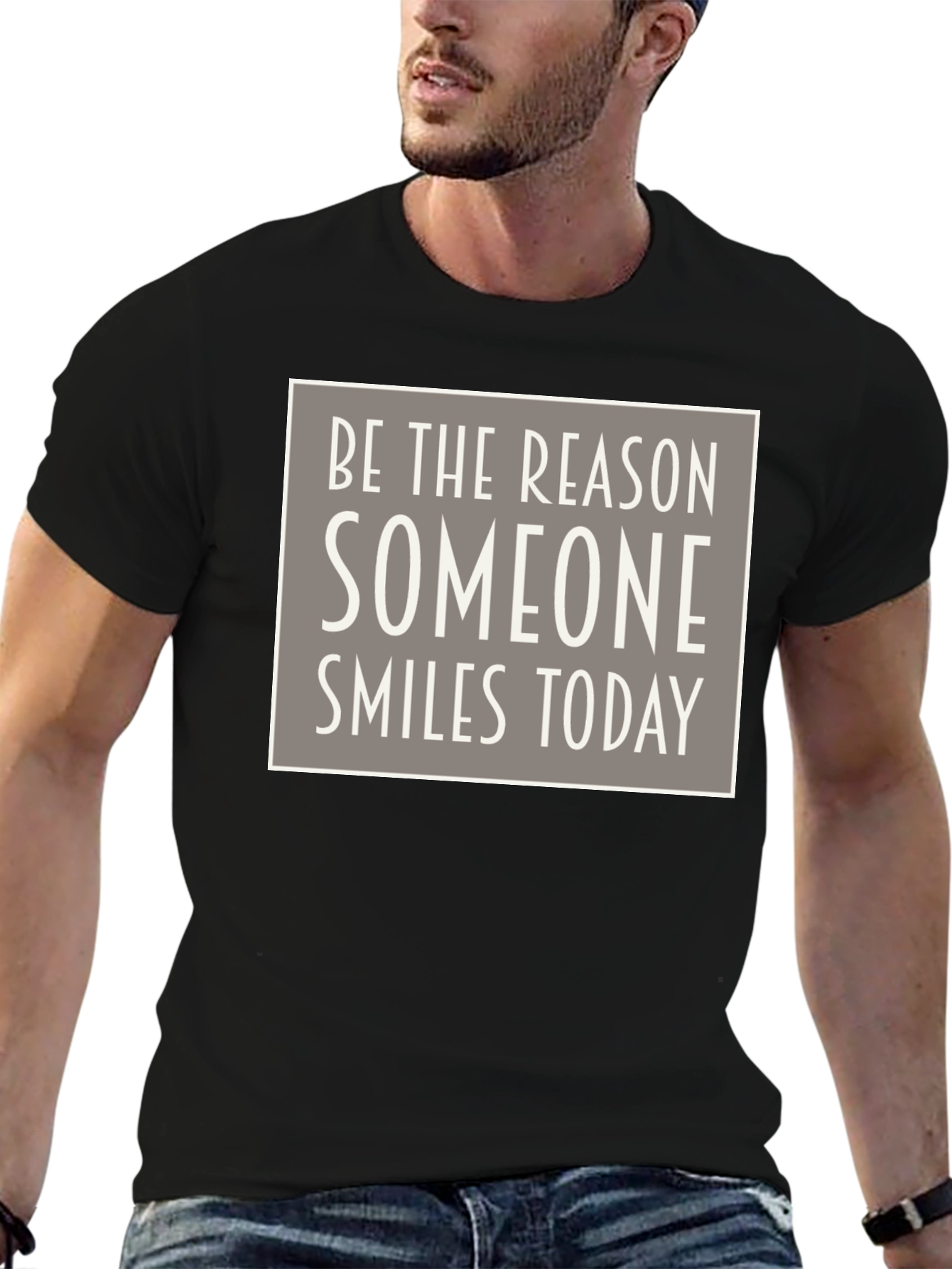 Inspirational Graphic Tee - Be the Reason Someone Smiles