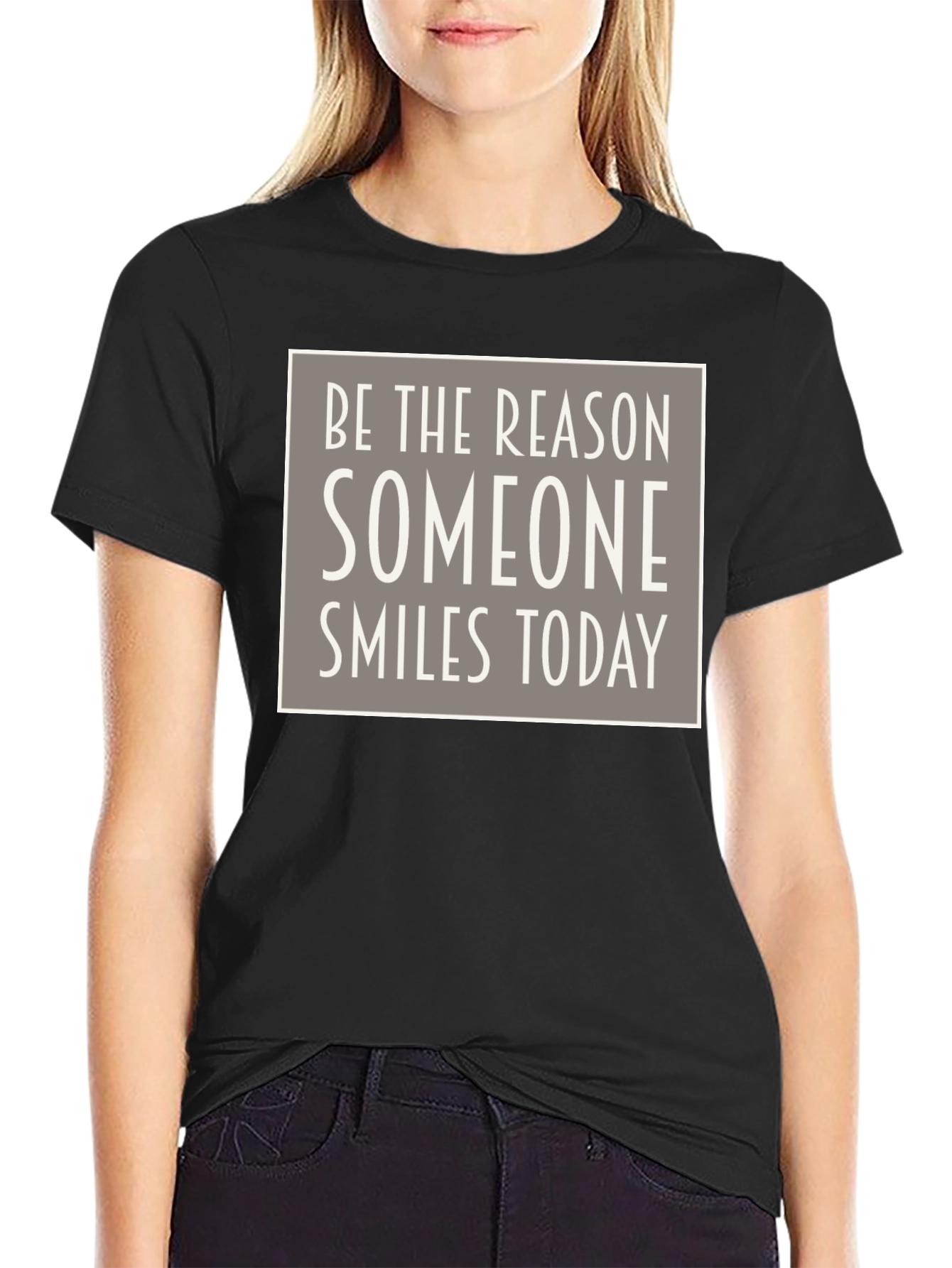 Inspirational Graphic Tee - Be the Reason Someone Smiles