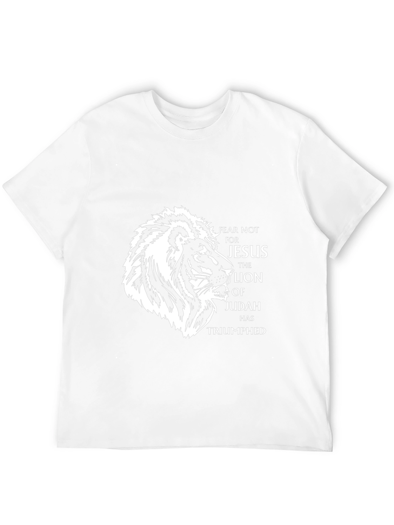 Lion of Judah Jesus T-Shirt - Fear Not