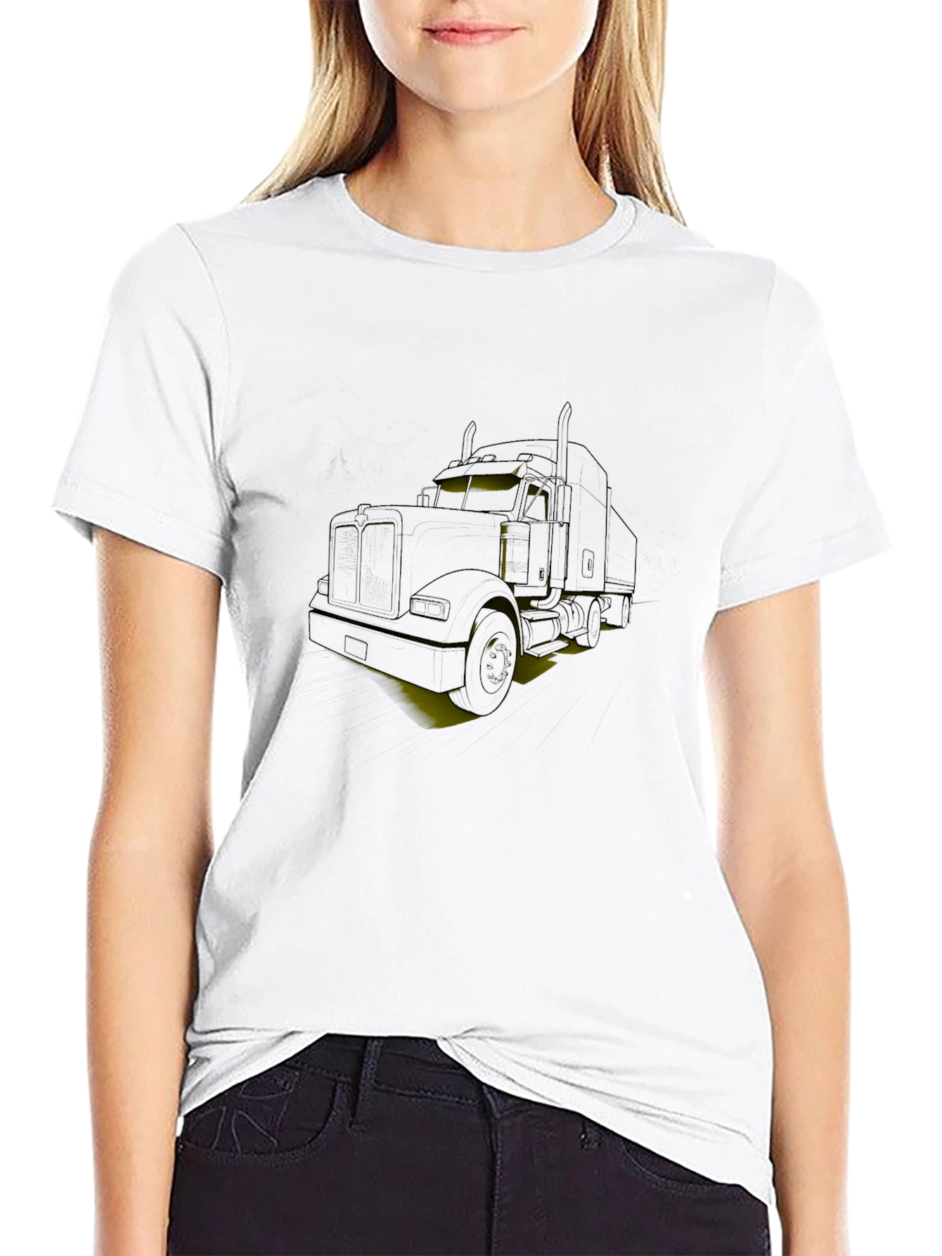 Truck Graphic Tee - Black
