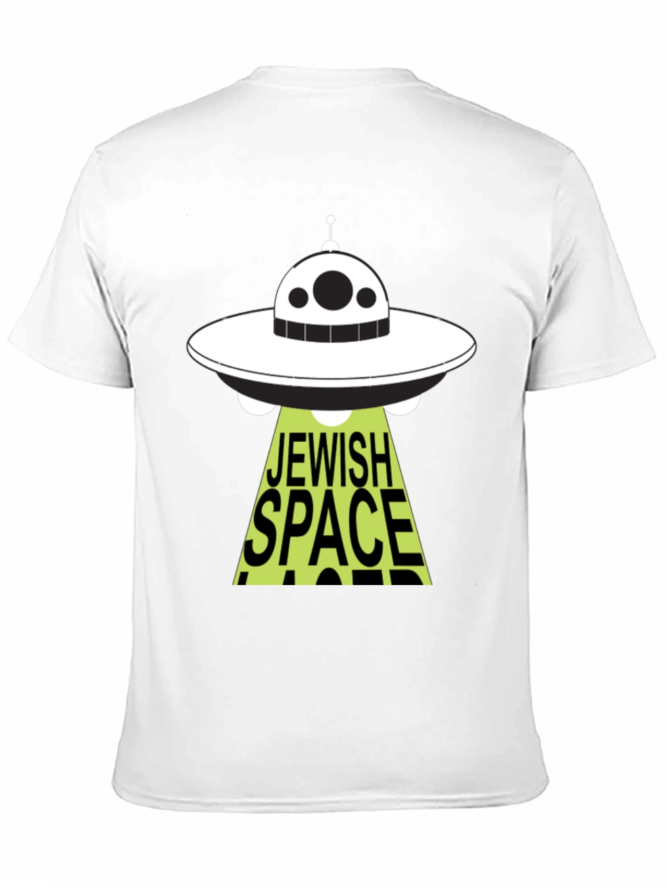 Jewish Space Laser T-Shirt Graphic Novelty Funny