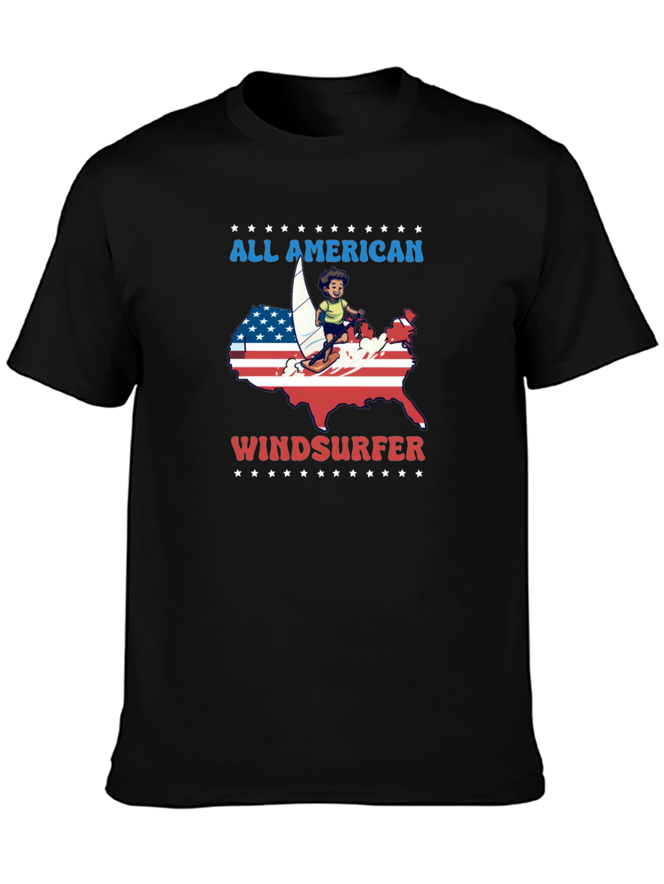 All American Windsurfer T-Shirt
