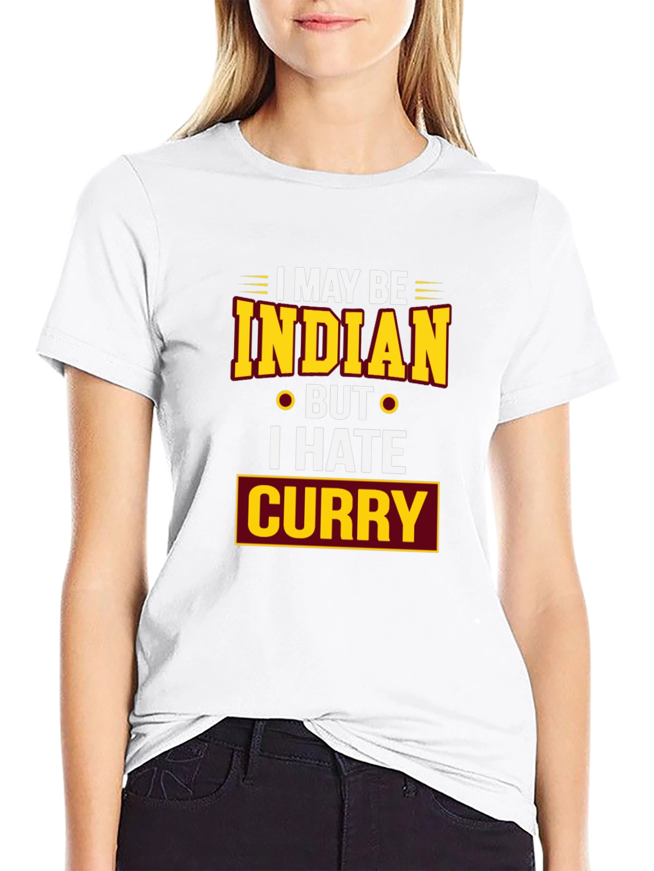 Funny I Hate Curry T-Shirt