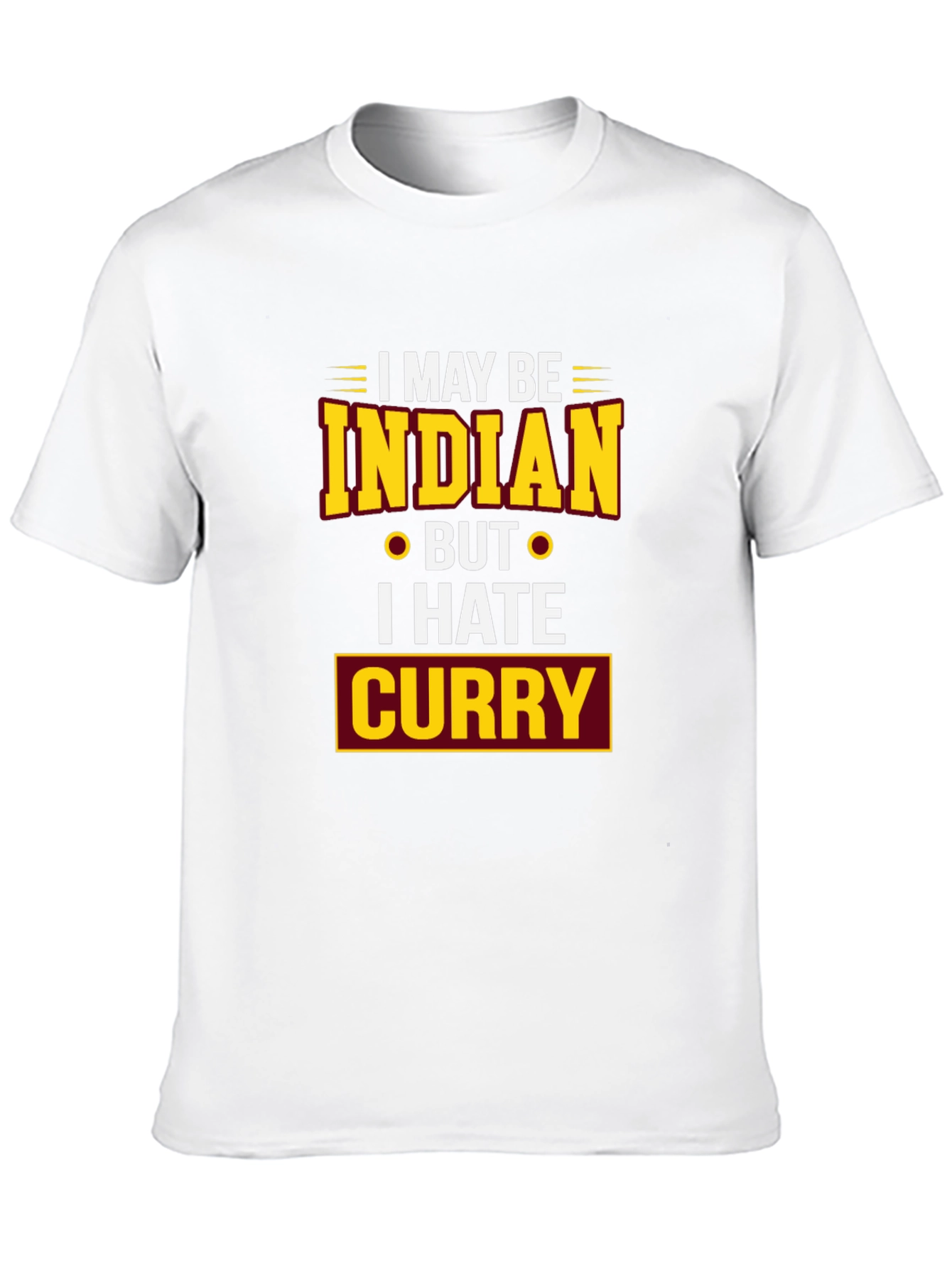 Funny I Hate Curry T-Shirt