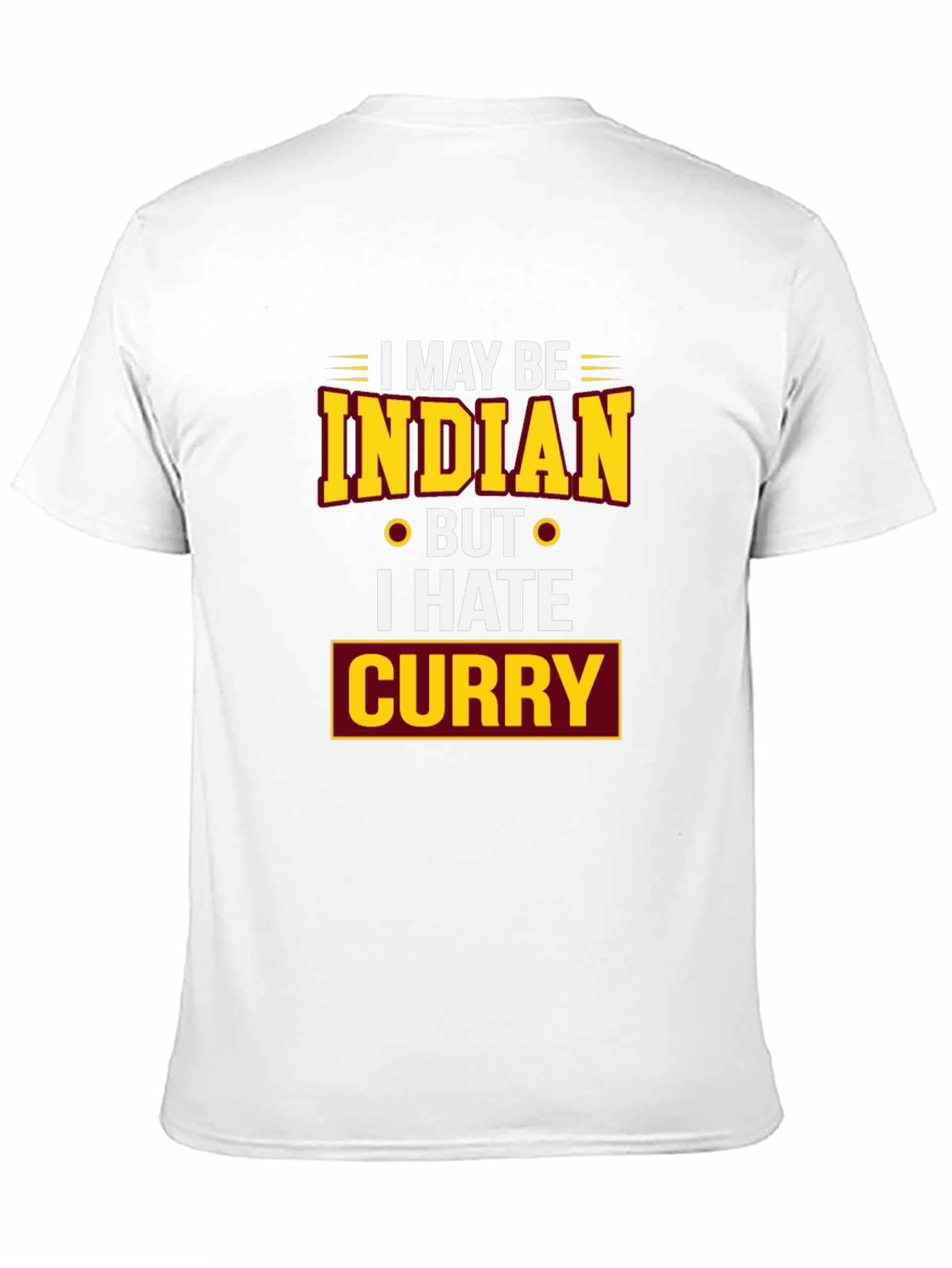 Funny I Hate Curry T-Shirt