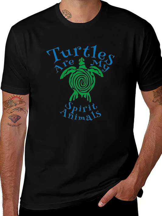 Turtles Are My Spirit Animals Graphic T-Shirt
