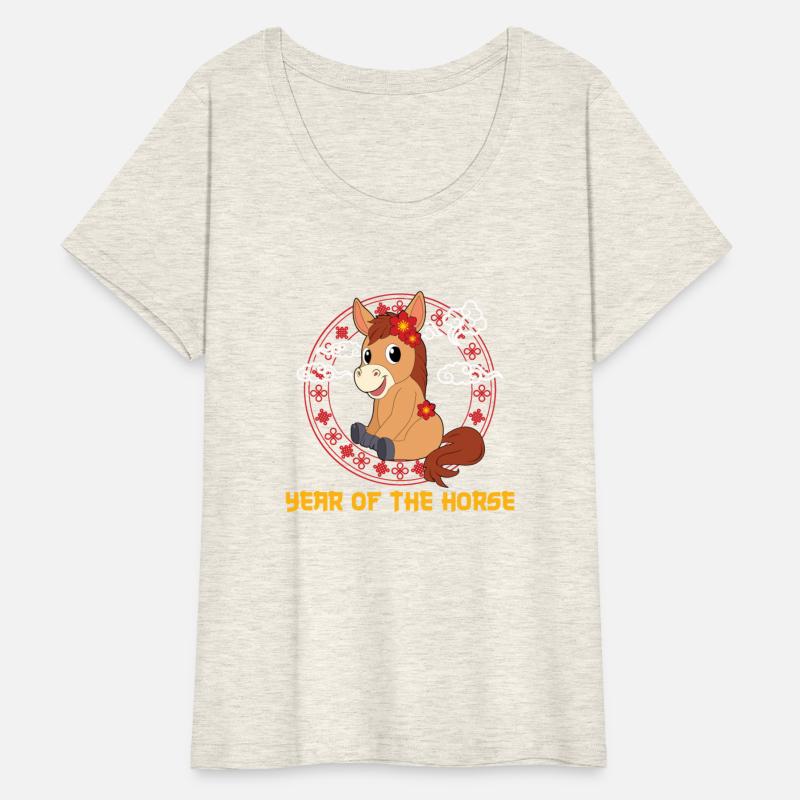 Year Of The Horse Cute Kawaii Chinese New Year