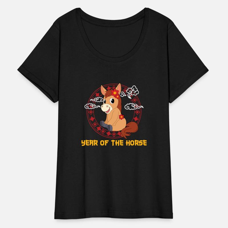 Year Of The Horse Cute Kawaii Chinese New Year