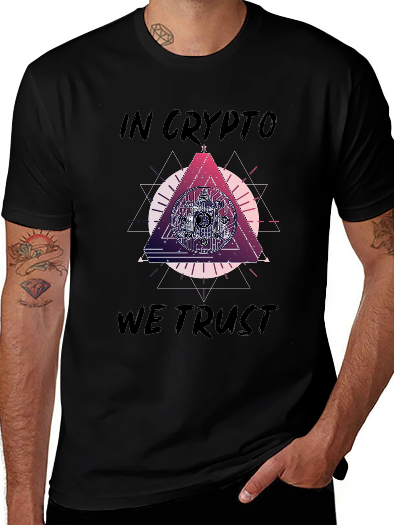 In Crypto We Trust Graphic T-Shirt