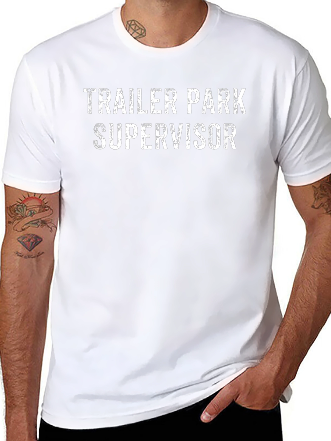 Trailer Park Supervisor Funny Graphic T-Shirt