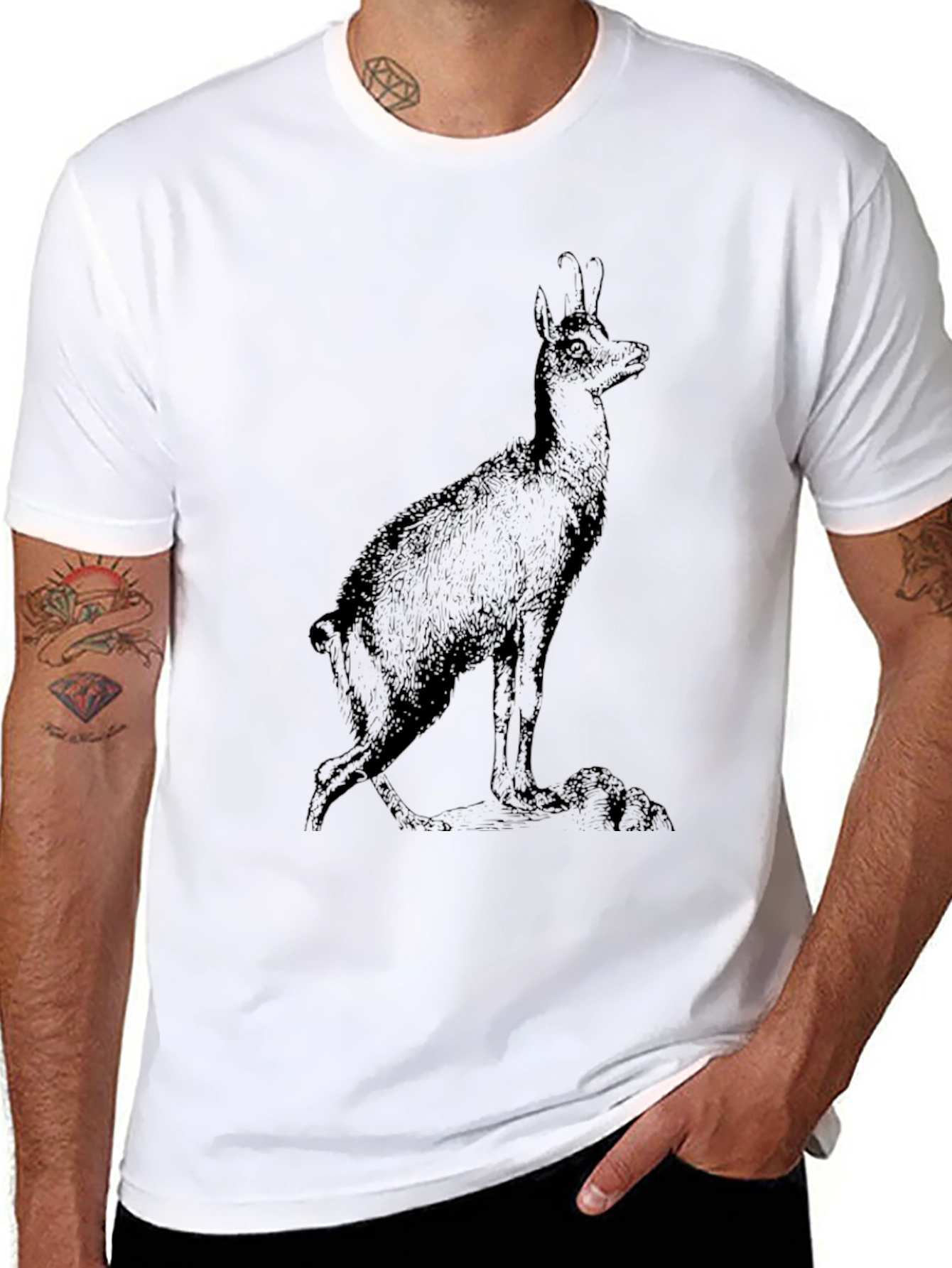 Black Chamois Graphic Tee