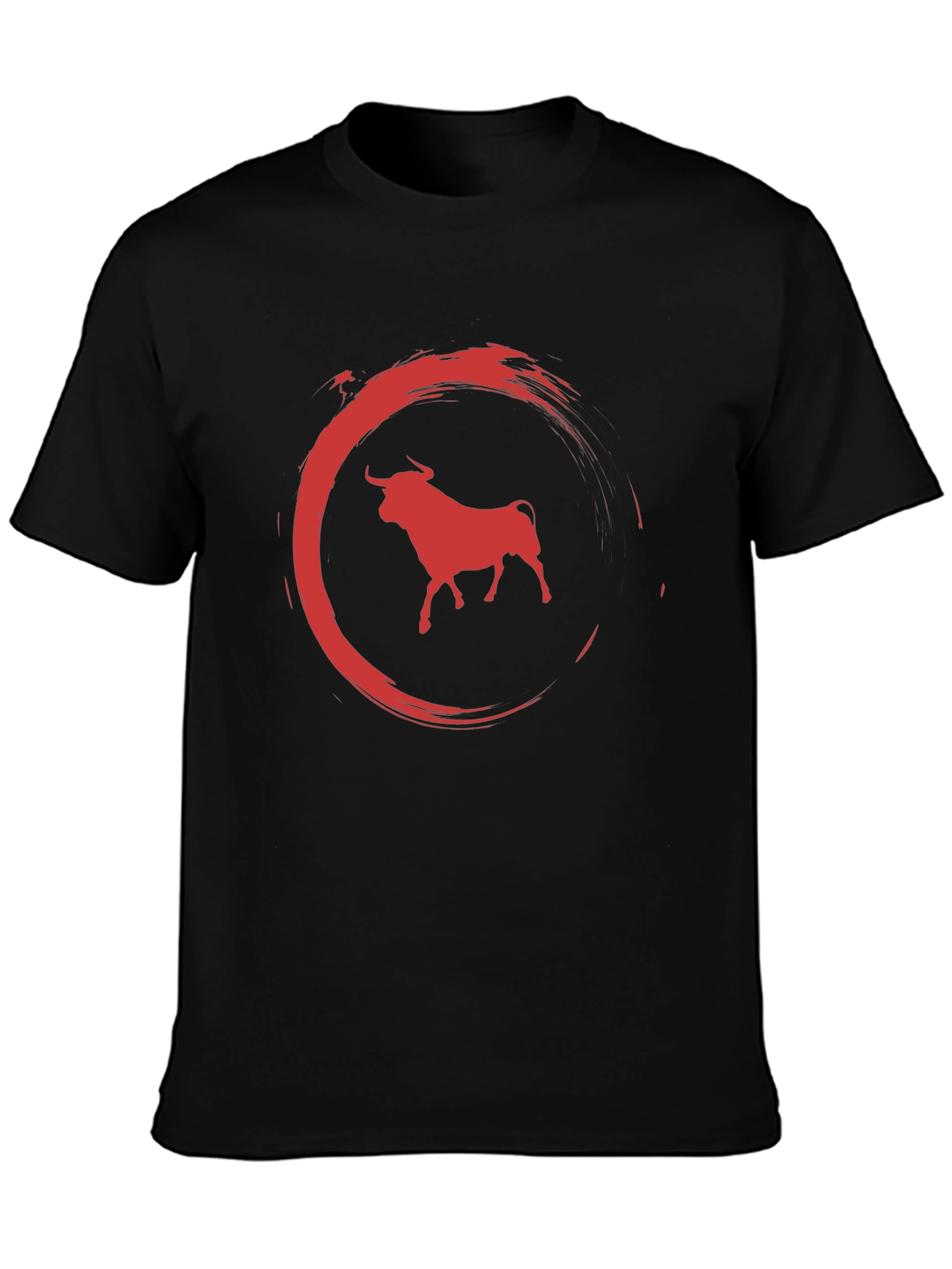 Bullseye Graphic Tee - Stylish Mens Black T-Shirt