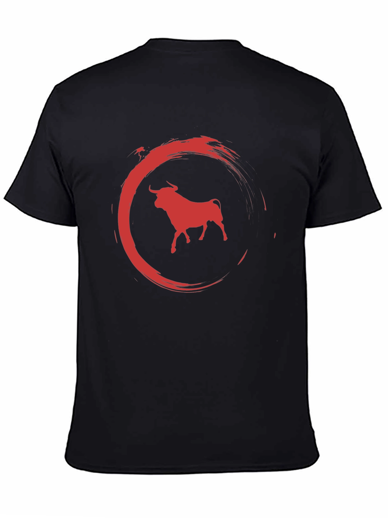 Bullseye Graphic Tee - Stylish Mens Black T-Shirt