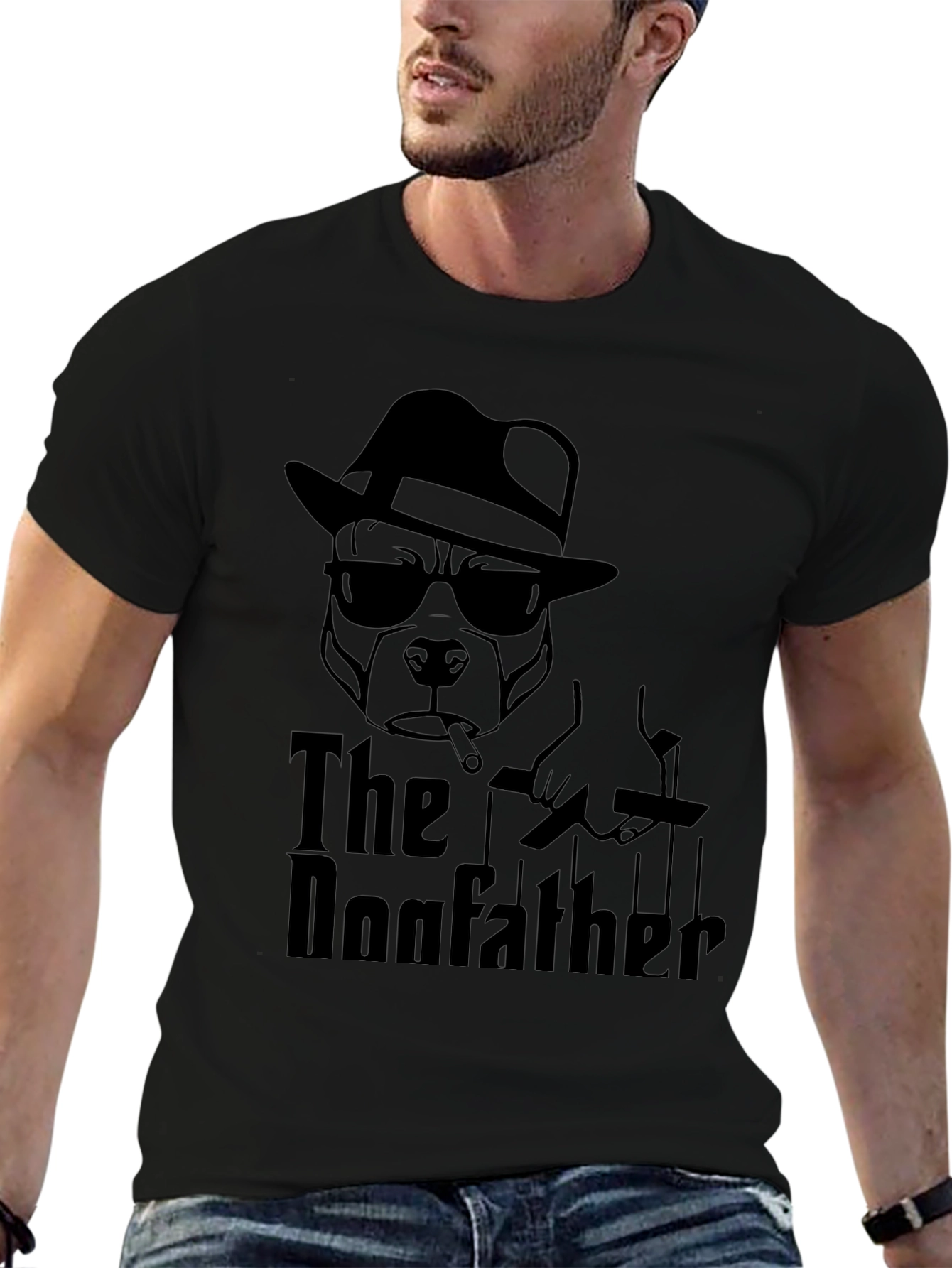 The Dogfather T-Shirt - Funny Graphic Tee