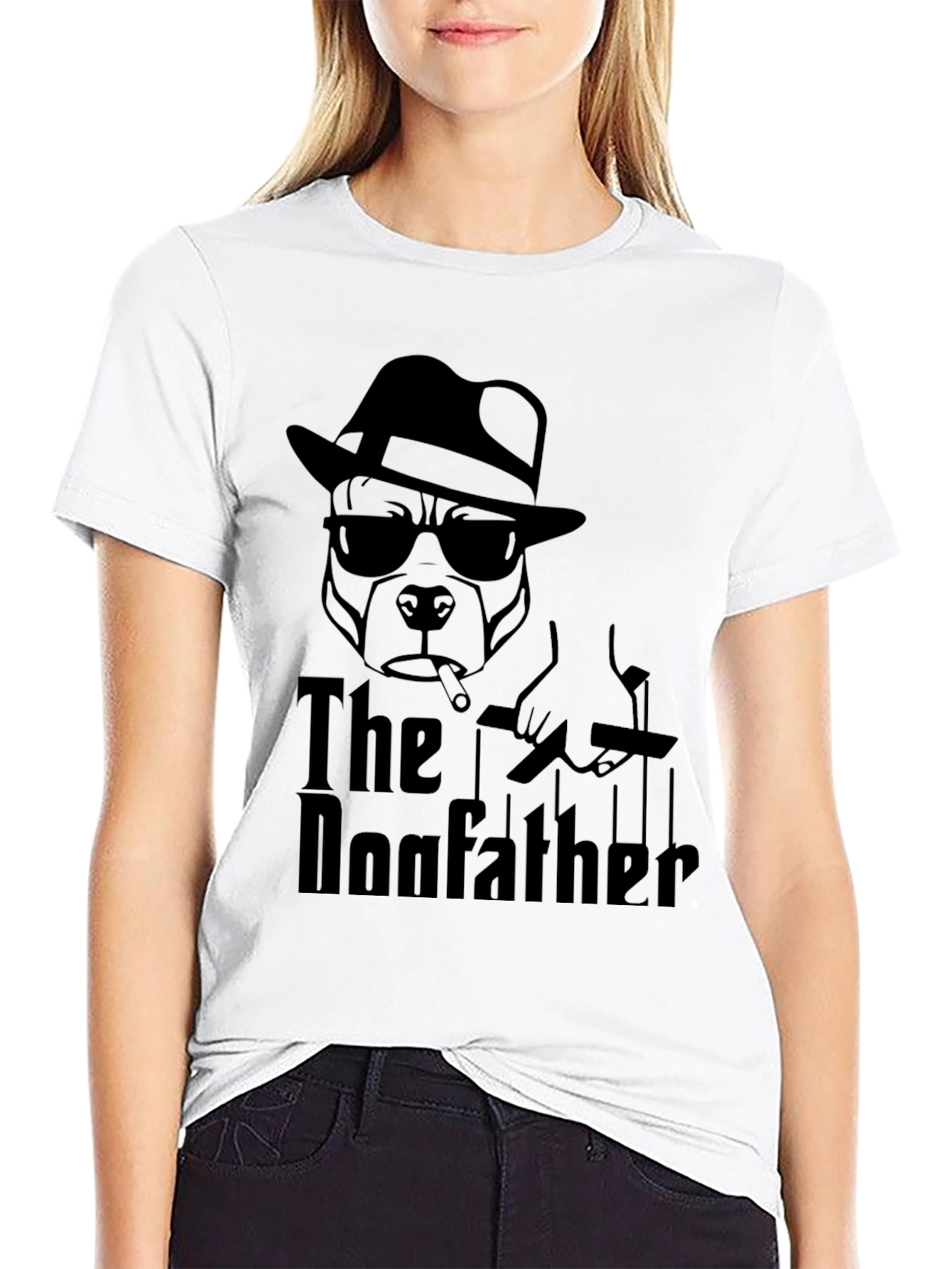 The Dogfather T-Shirt - Funny Graphic Tee