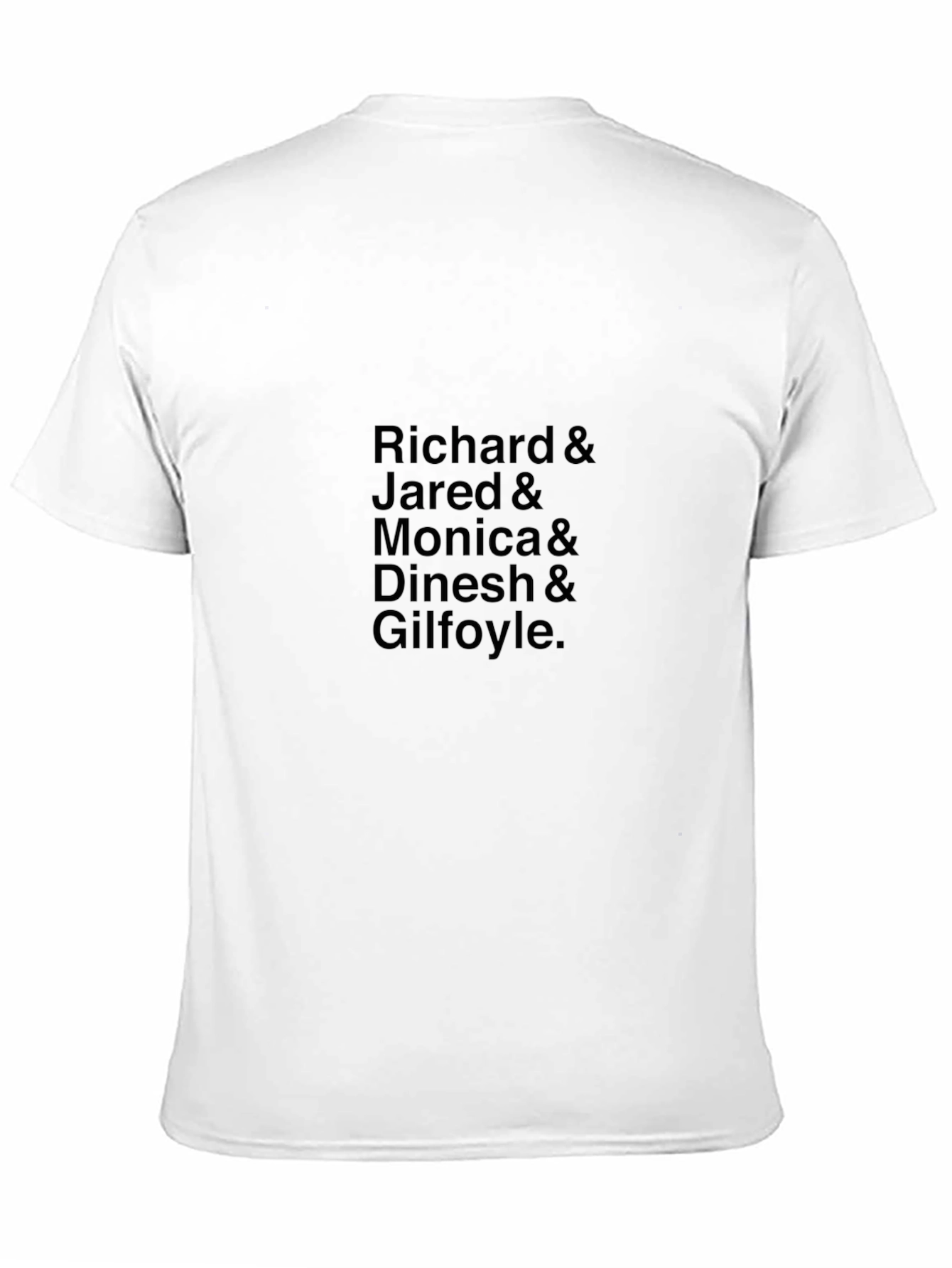 Silicon Valley Cast Black T-Shirt