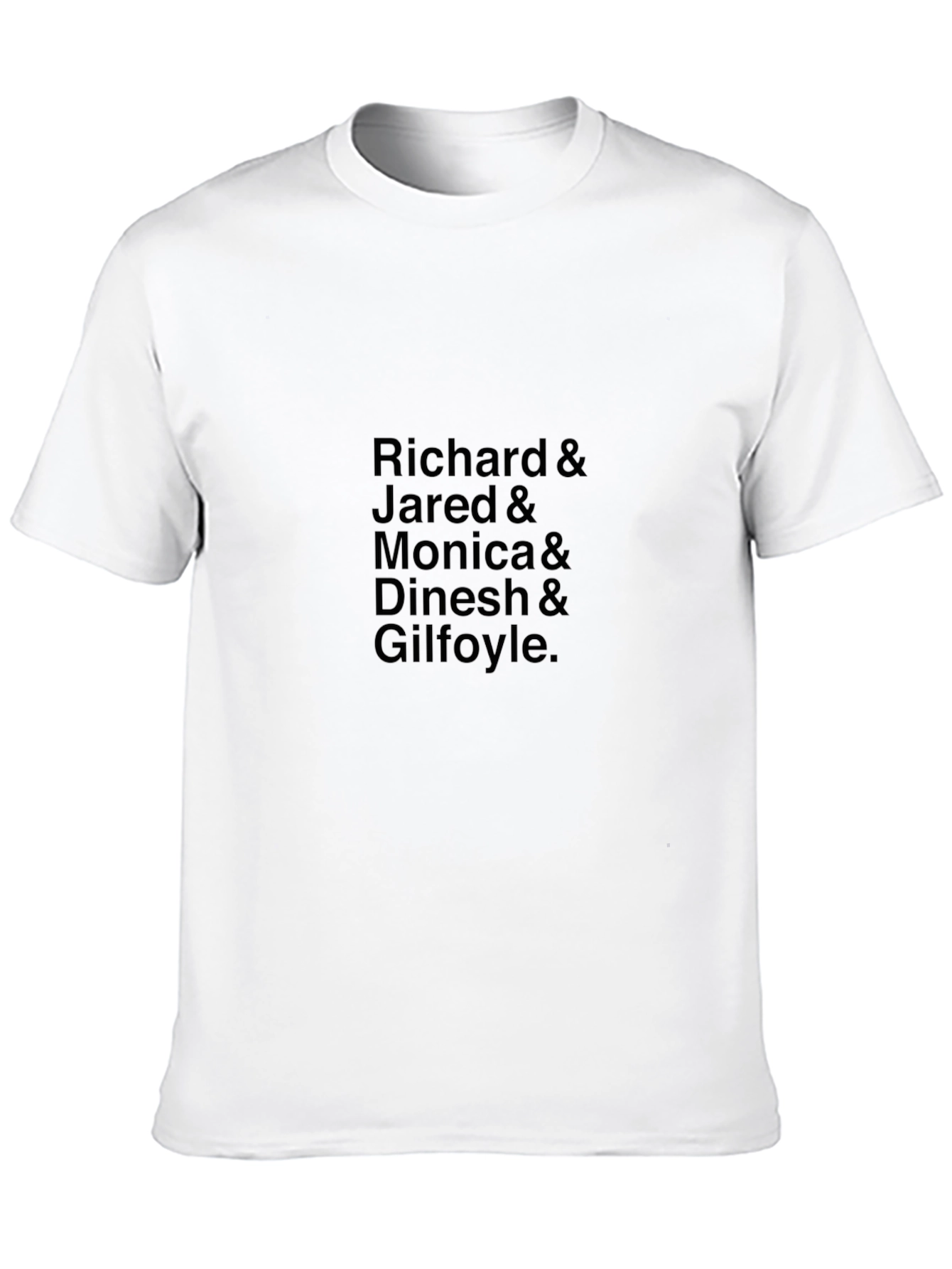 Silicon Valley Cast Black T-Shirt