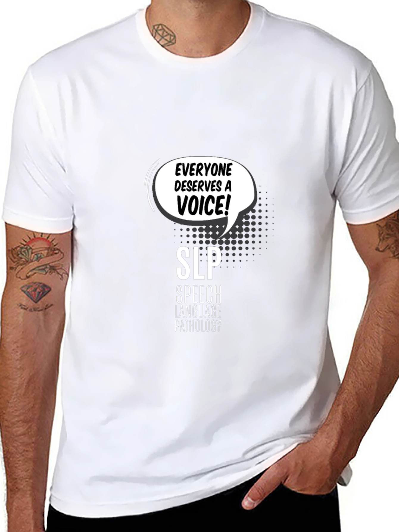 Everyone Deserves a Voice SLP T-Shirt