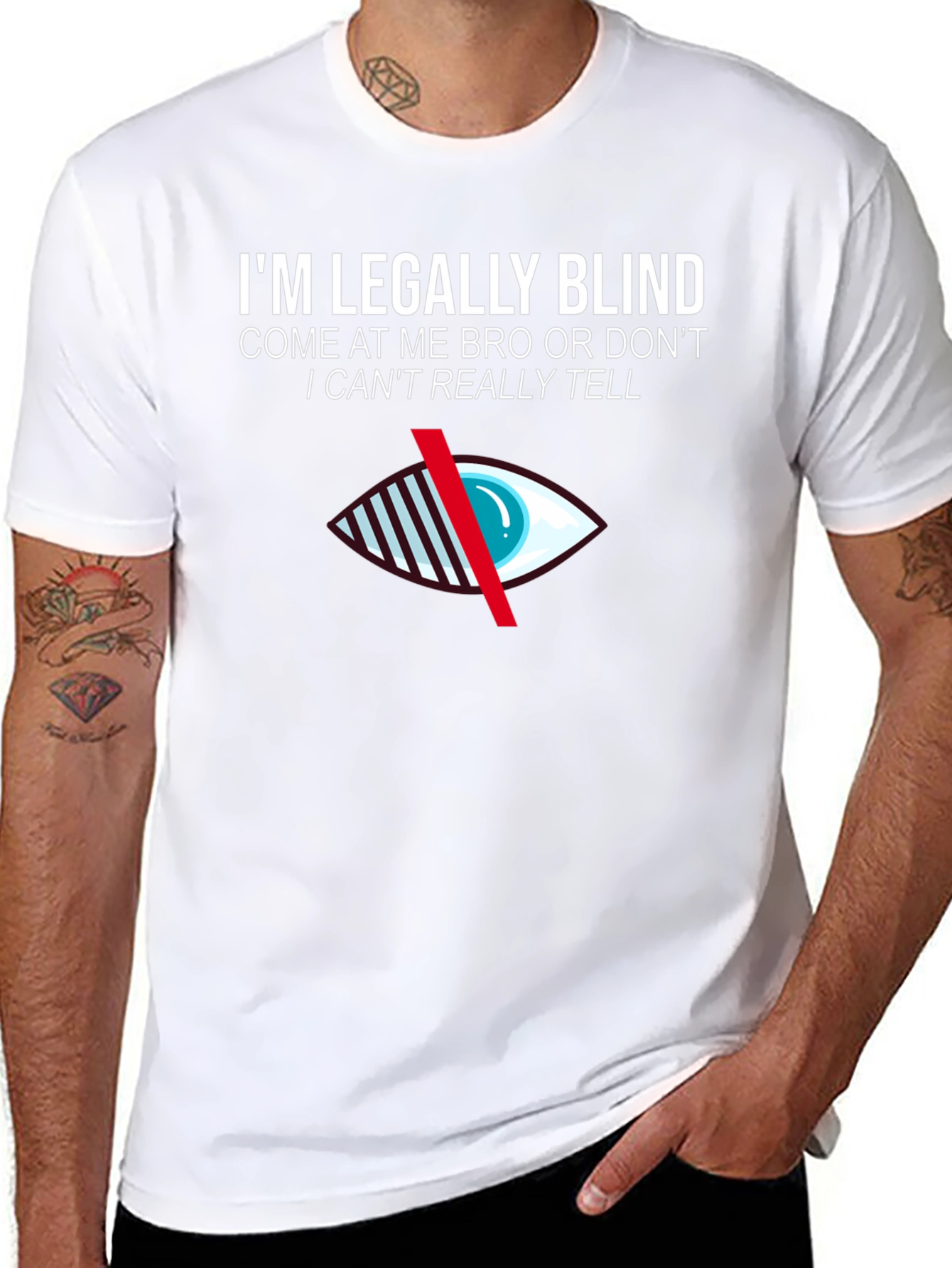 Im Legally Blind Novelty T-Shirt
