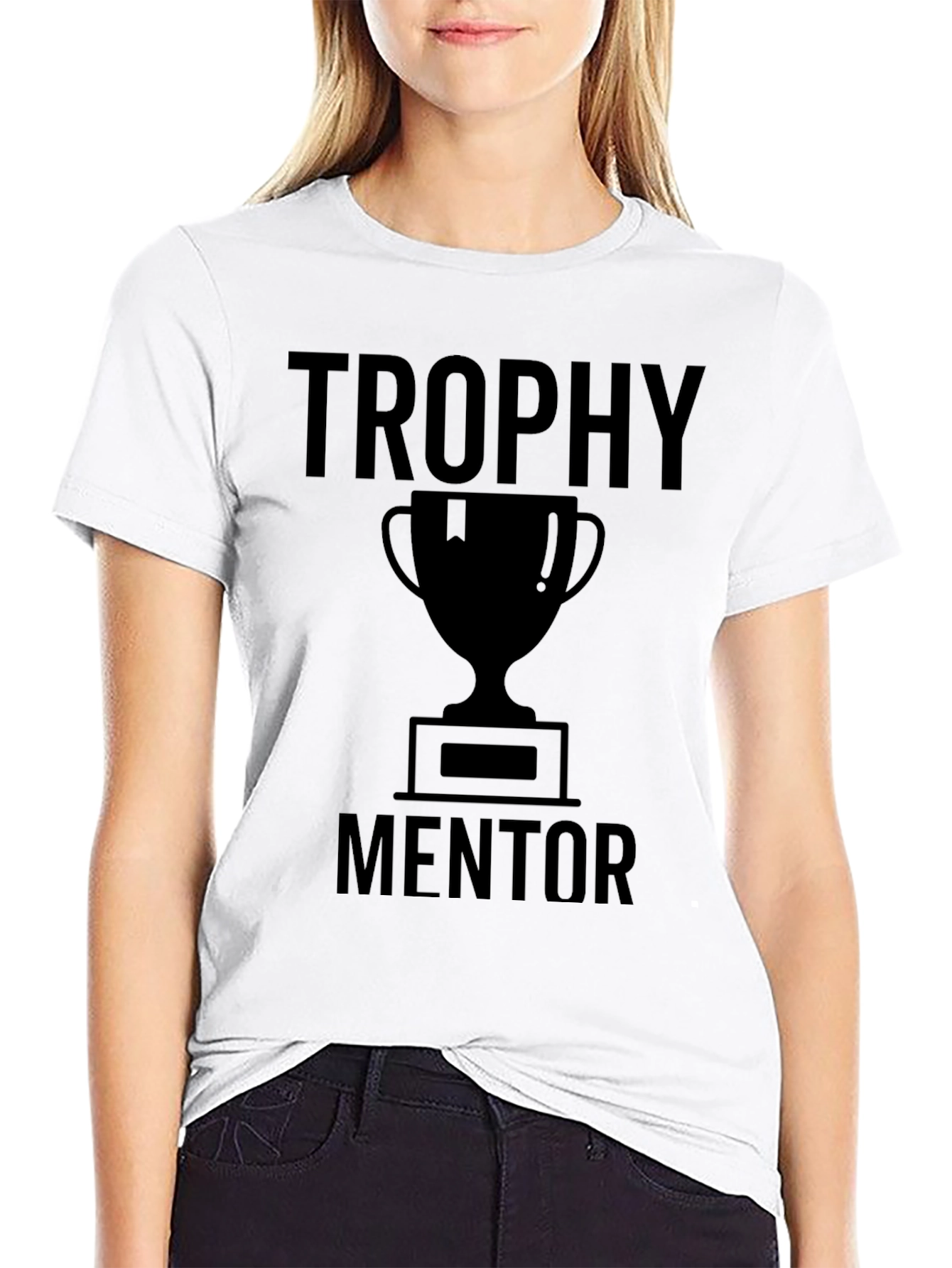 Trophy Mentor Graphic T-Shirt - Black