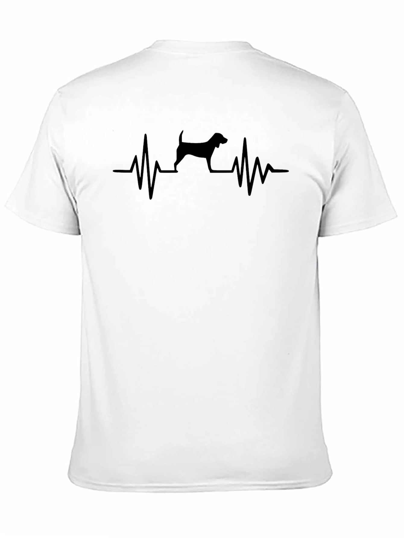 Dog Heartbeat Graphic T-Shirt