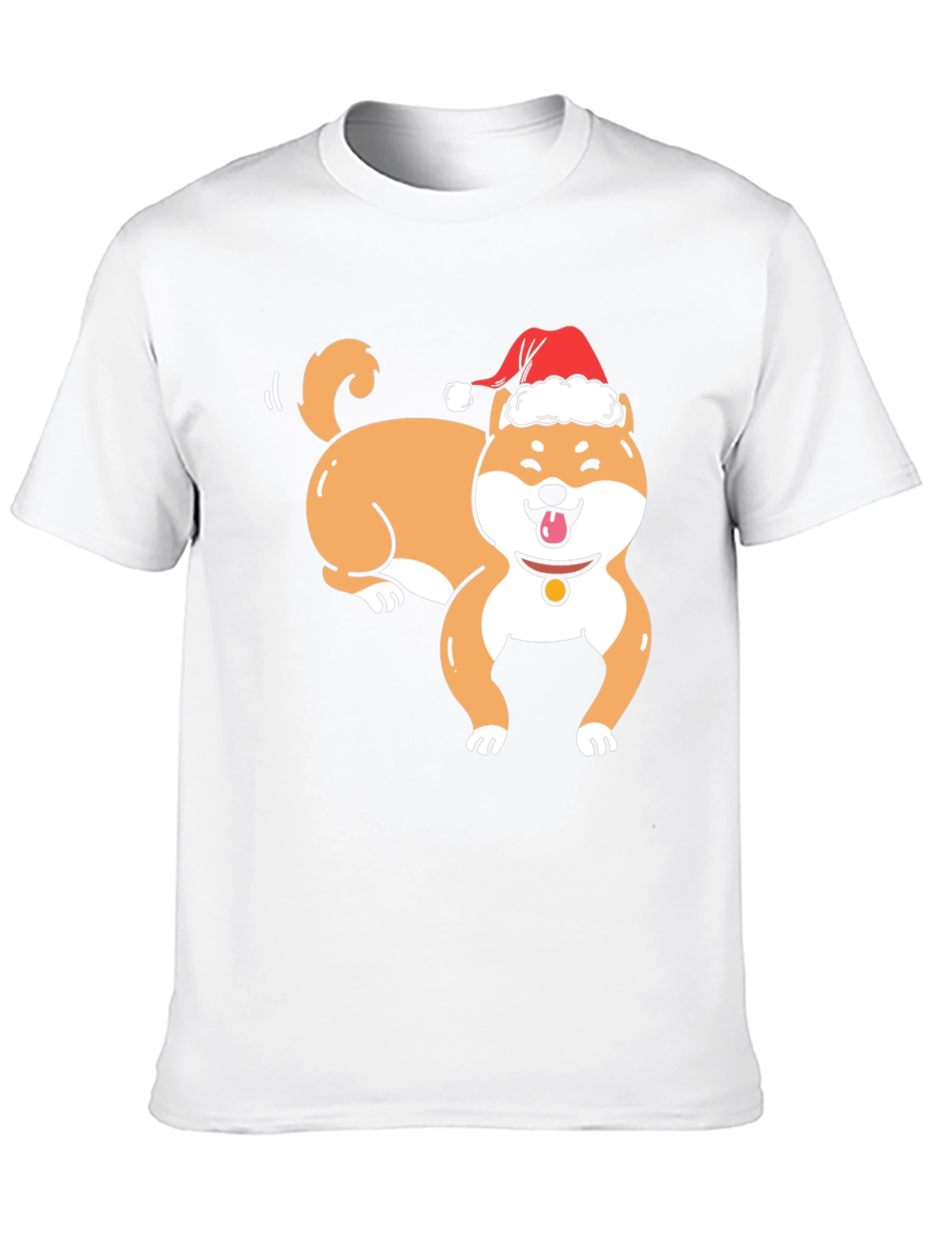 Festive Shiba Inu Holiday T-Shirt