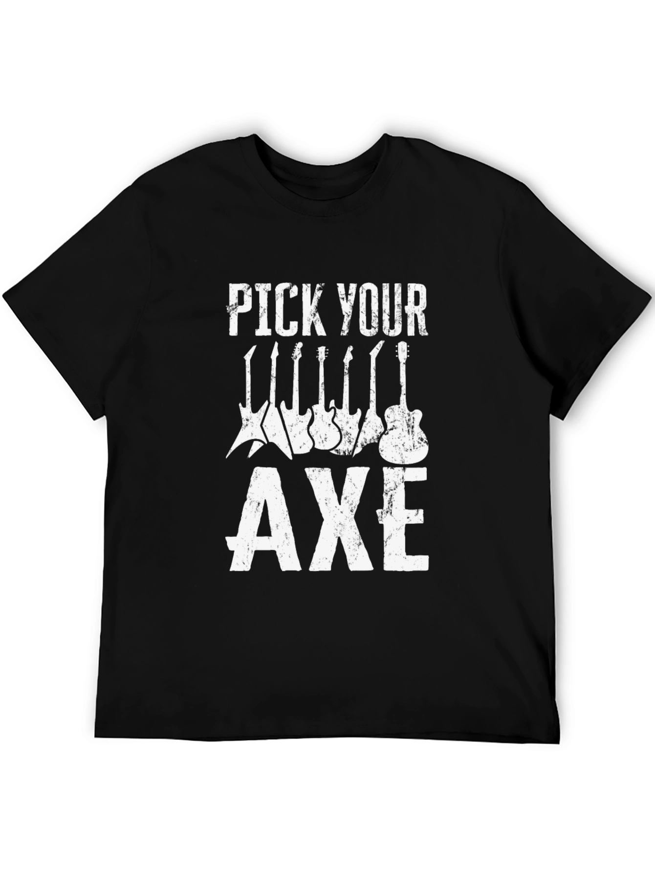 Pick Your Axe Guitar T-Shirt - Music Lover Tee