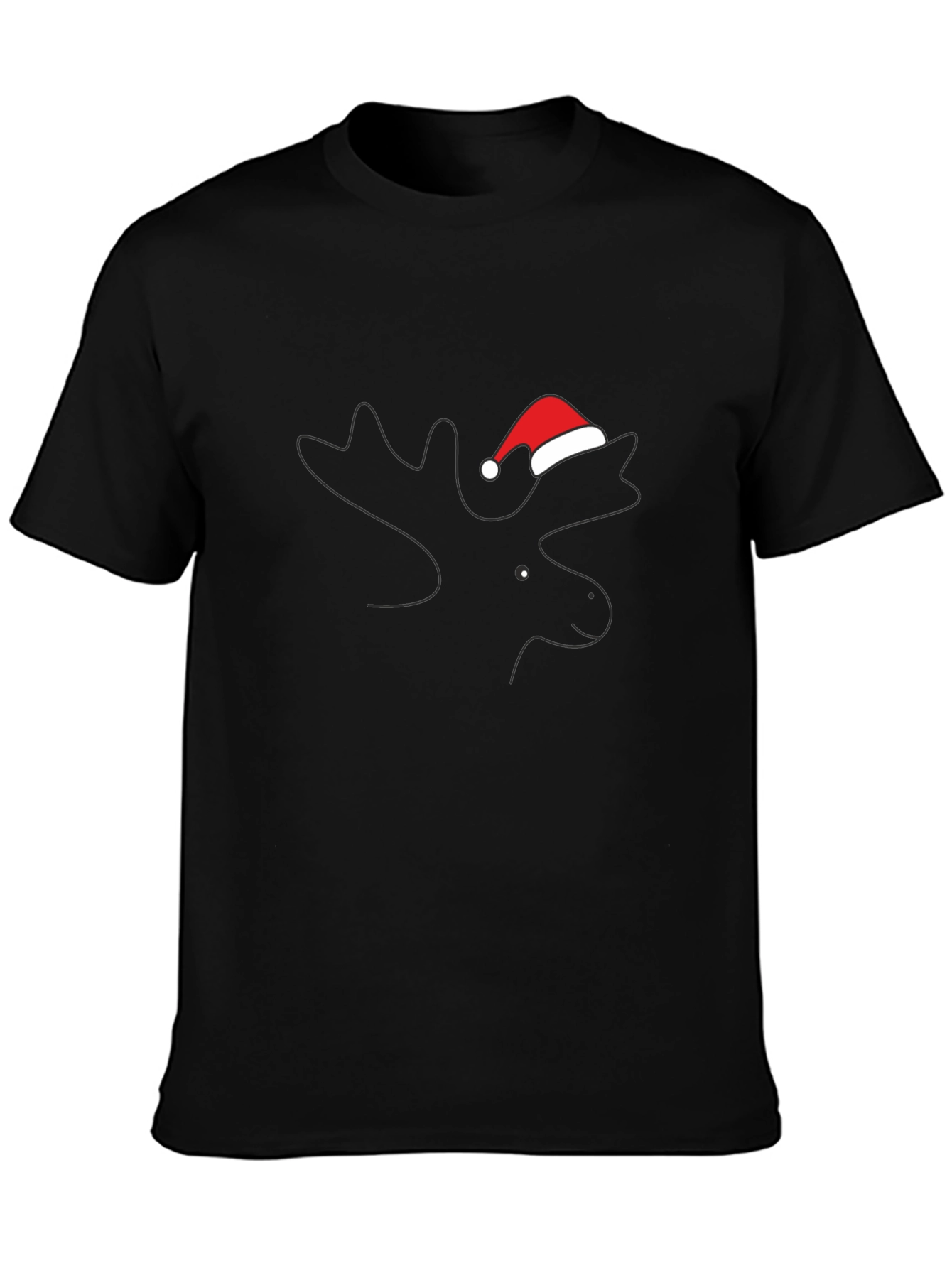 Festive Moose Tee - Holiday Style