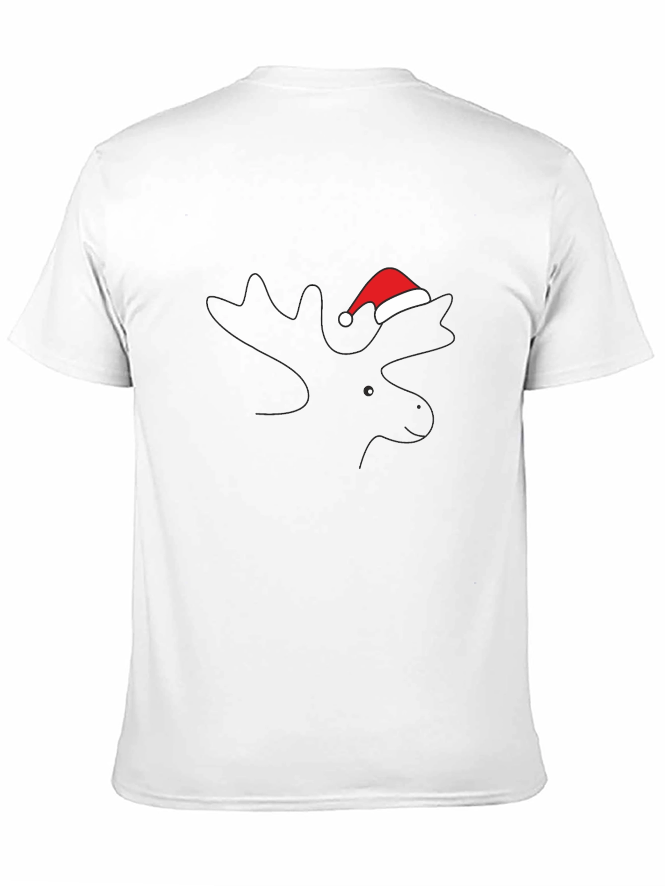 Festive Moose Tee - Holiday Style