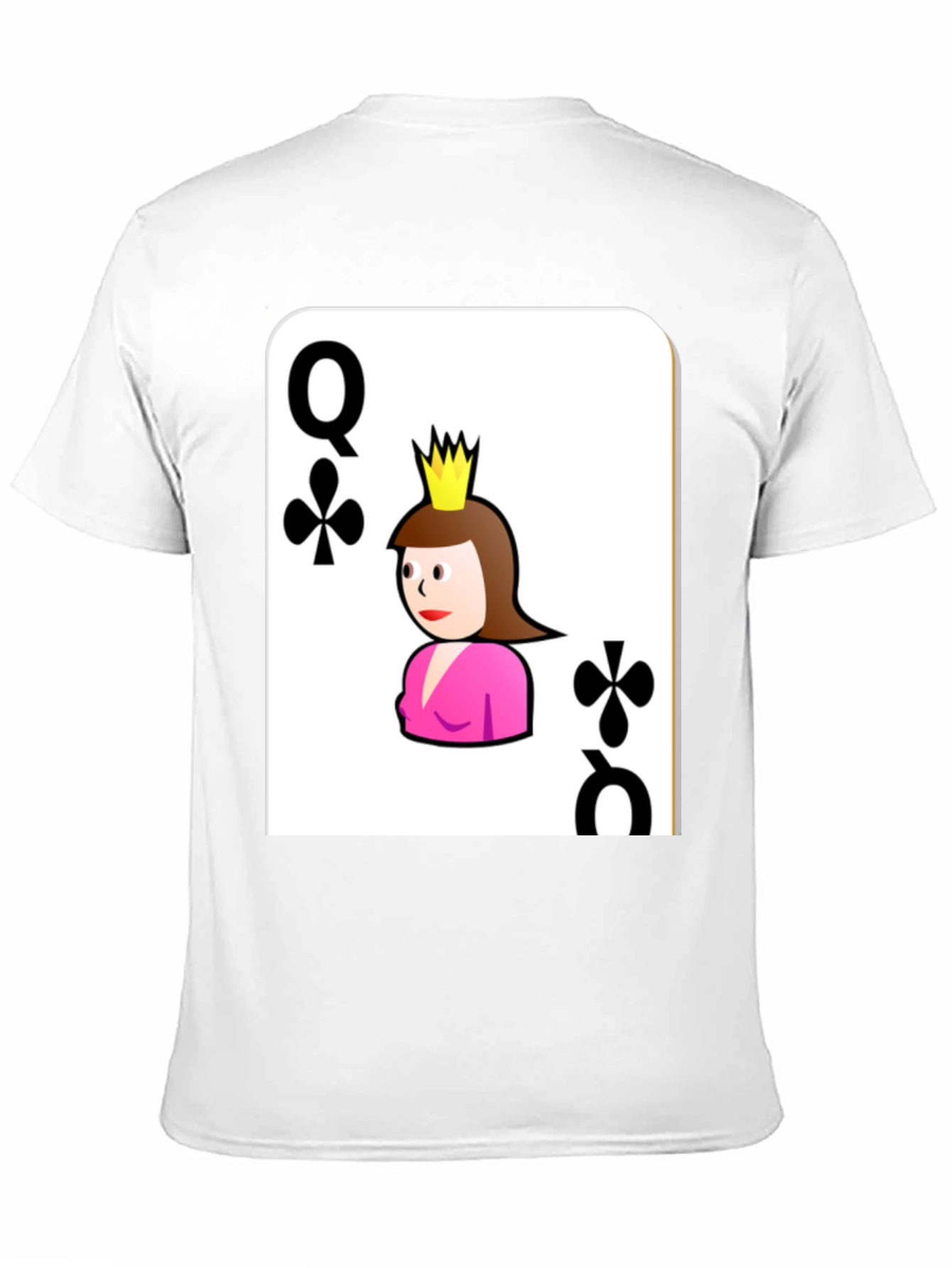 Queen of Clubs Graphic Tee - Stylish & Unique!