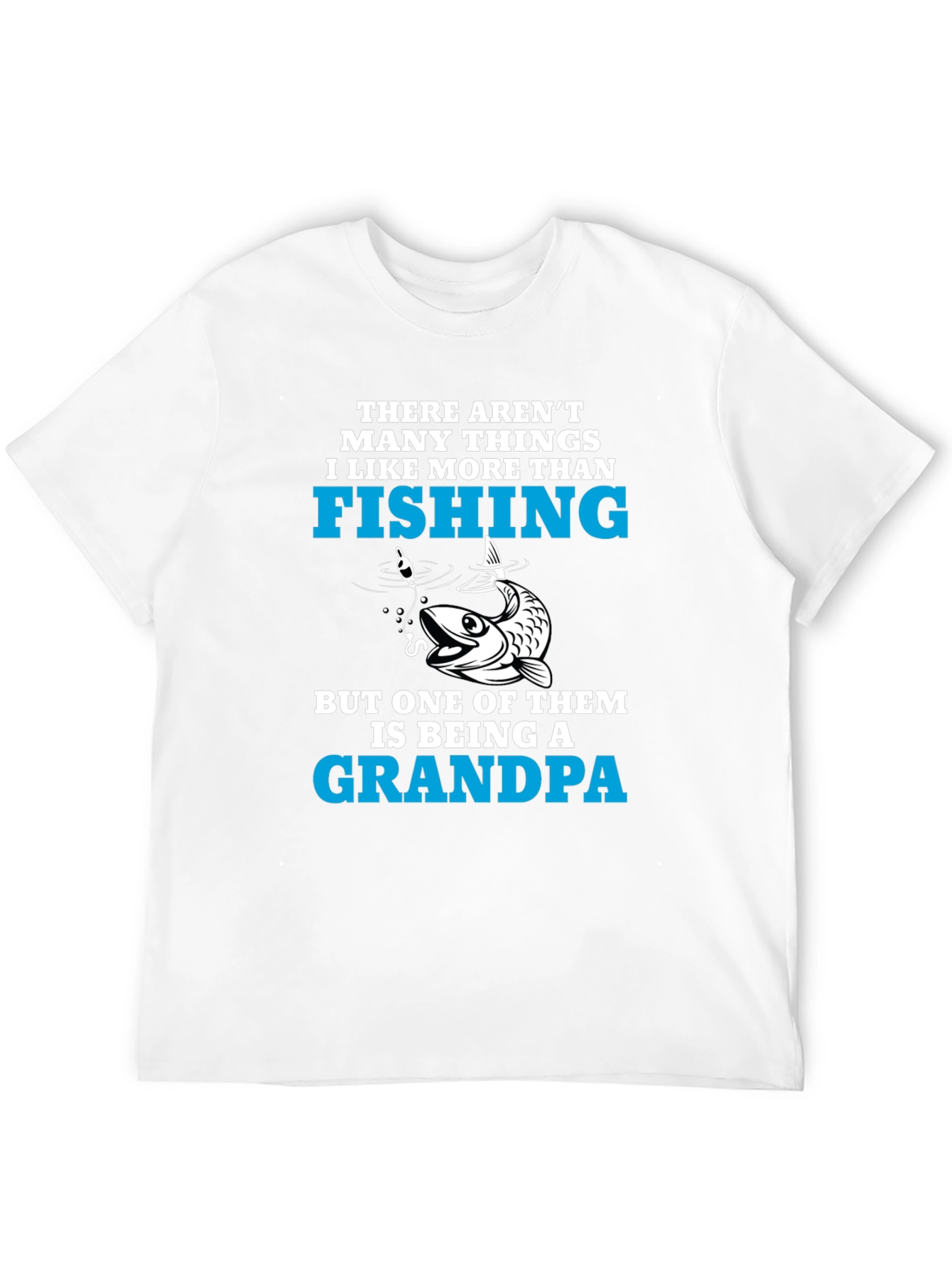 Fishing Grandpa T-Shirt: Best Grandpa Ever