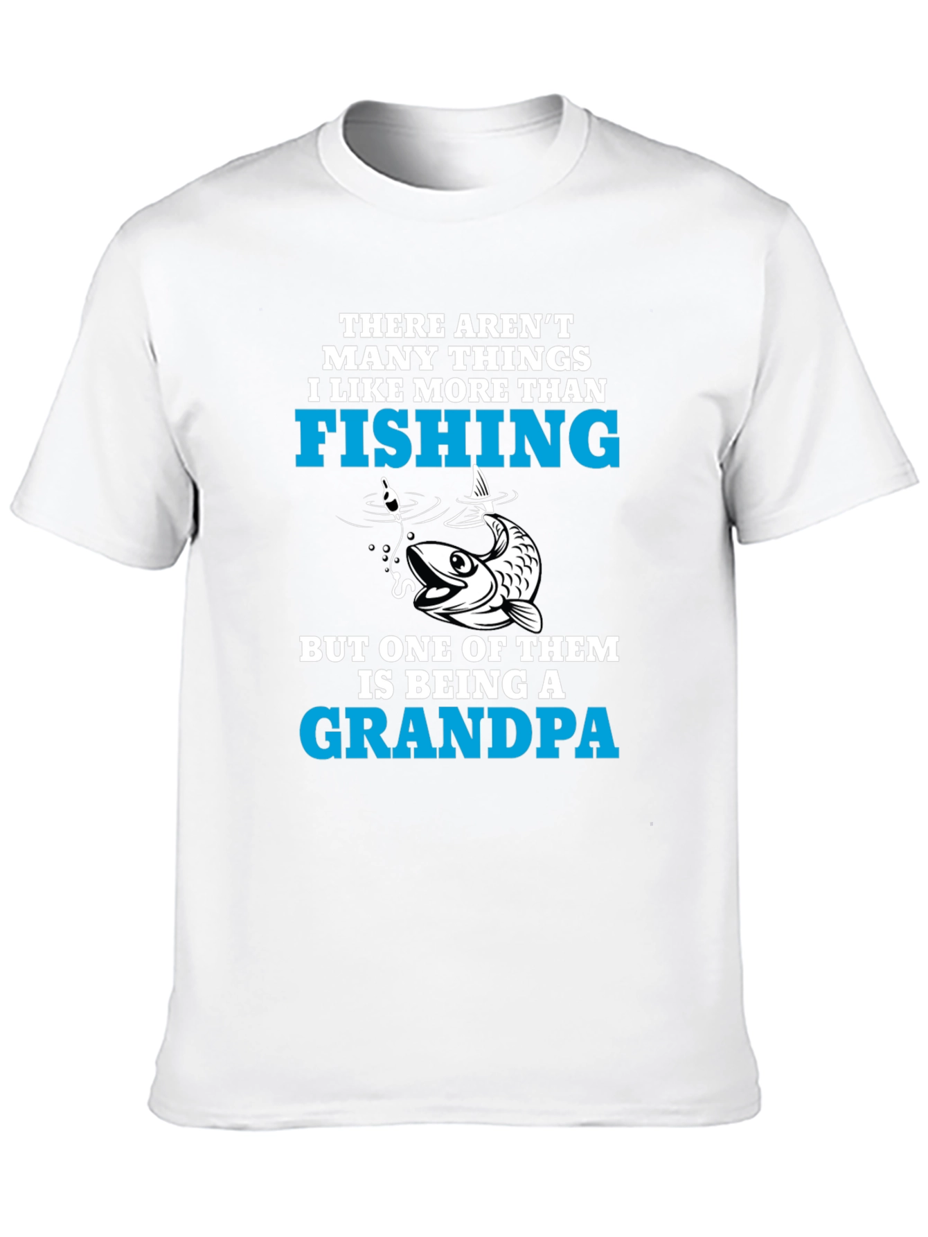 Fishing Grandpa T-Shirt: Best Grandpa Ever