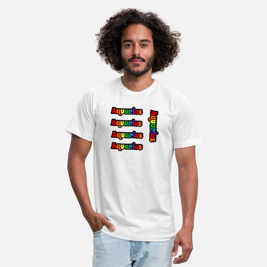 Zodiac Sign Aquarius Slogan Zodiac Rainbow Pack