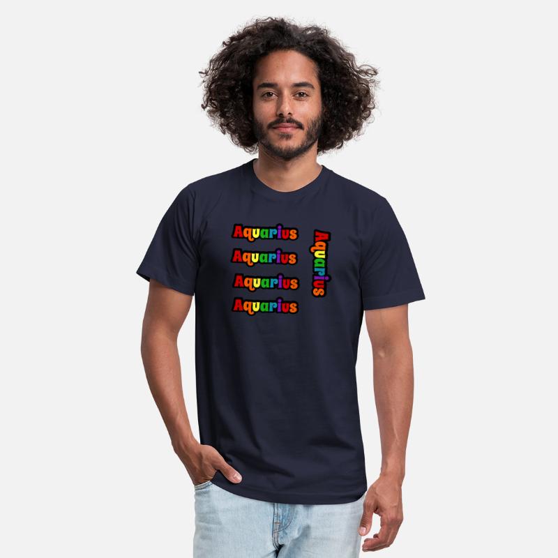 Zodiac Sign Aquarius Slogan Zodiac Rainbow Pack