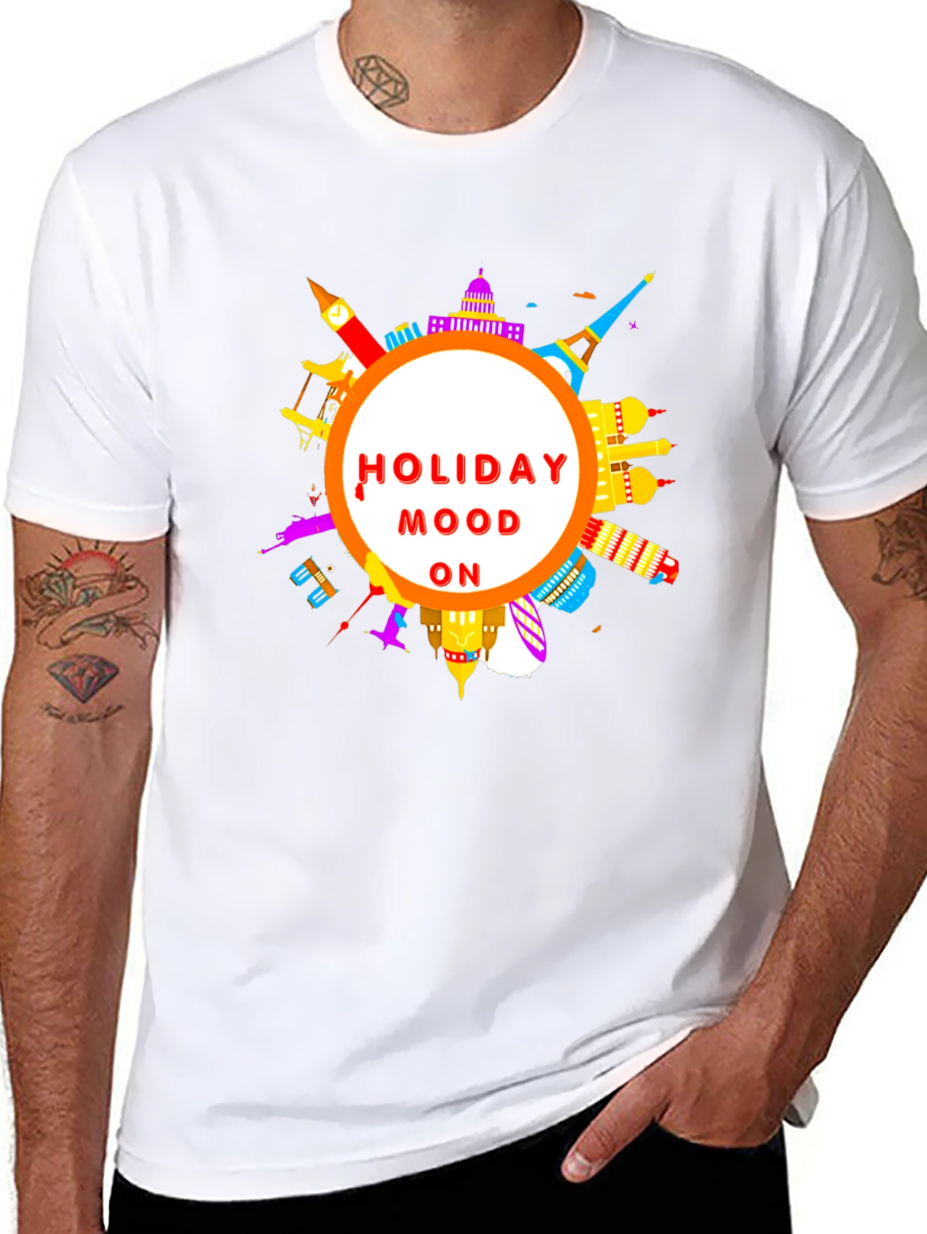 Holiday Mood On Graphic Tee
