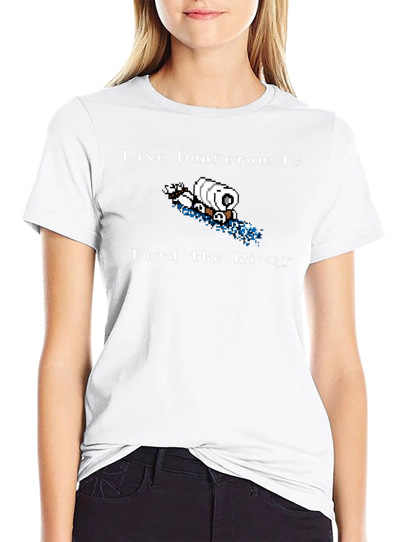 Live Dangerously Ford the River T-Shirt