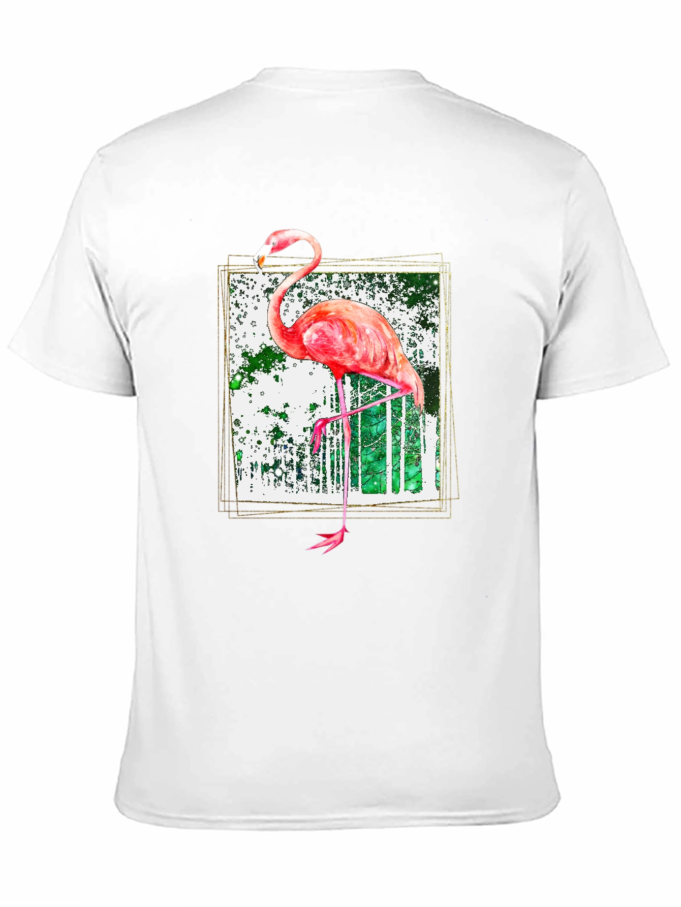 Flamingo Graphic Tee - Stylish Mens T-Shirt